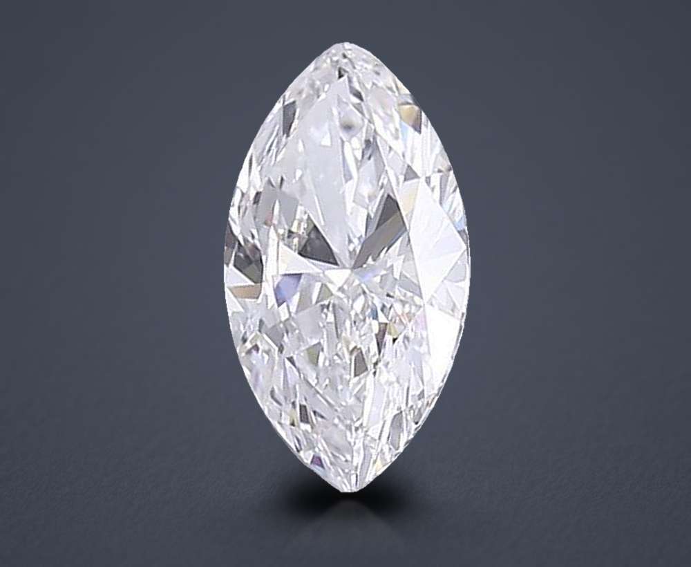 4.06ct D VVS2 Rare Carat Ideal Cut Marquise Lab Grown Diamond
