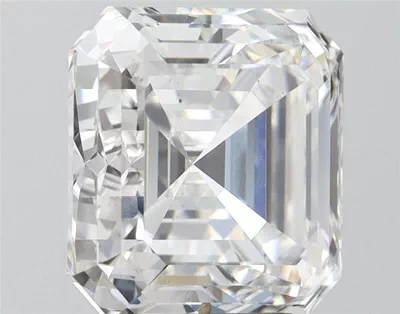 7.03ct E VS2 Rare Carat Ideal Cut Asscher Lab Grown Diamond