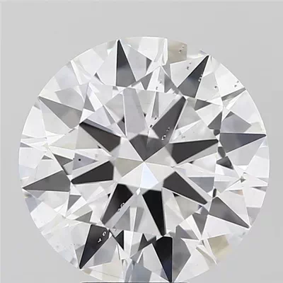 7.09ct E SI1 Excellent Cut Round Lab Grown Diamond