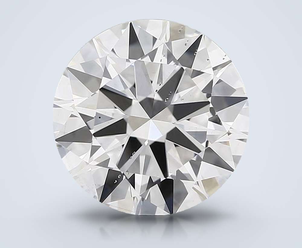 7.09ct E SI1 Excellent Cut Round Lab Grown Diamond