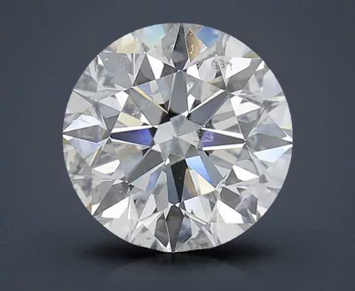 3.01ct E SI2 Rare Carat Ideal Cut Round Diamond