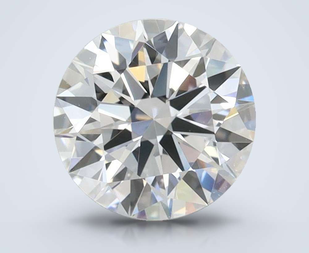 1.08ct D FL Rare Carat Ideal Cut Round Lab Grown Diamond
