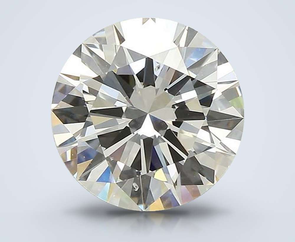3.01ct E SI1 Excellent Cut Round Diamond