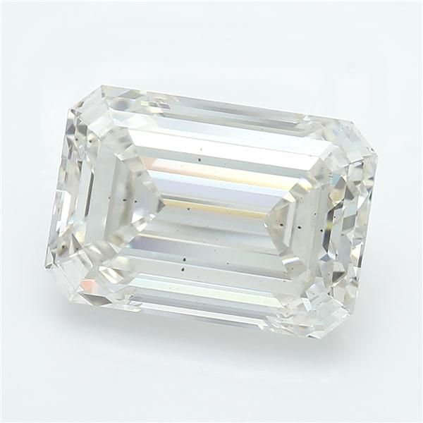 2.27ct I SI1 Excellent Cut Emerald Lab Grown Diamond