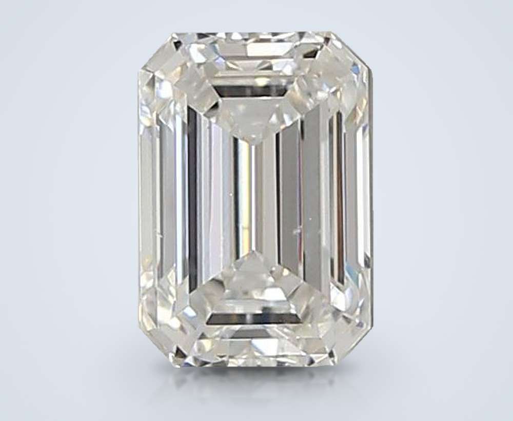 0.98ct E VS2 Rare Carat Ideal Cut Emerald Lab Grown Diamond