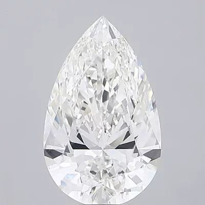 12.03ct F VS1 Rare Carat Ideal Cut Pear Lab Grown Diamond
