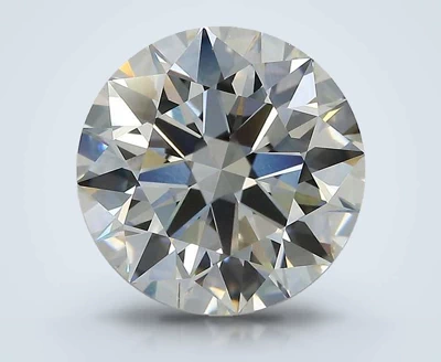 4.22ct F VVS2 Rare Carat Ideal Cut Round Lab Grown Diamond