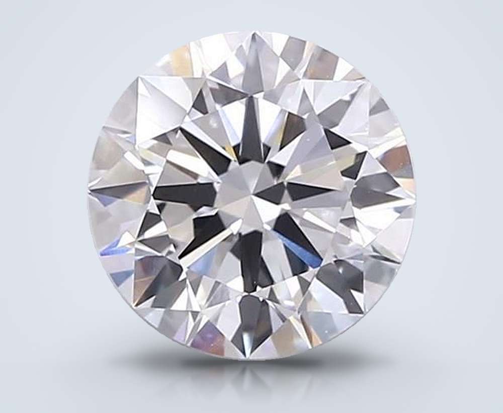 9.02ct F VS1 Ideal Cut Round Lab Grown Diamond