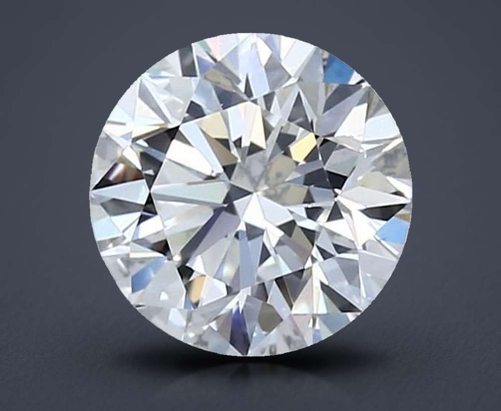 1.70ct F VS1 Rare Carat Ideal Cut Round Diamond