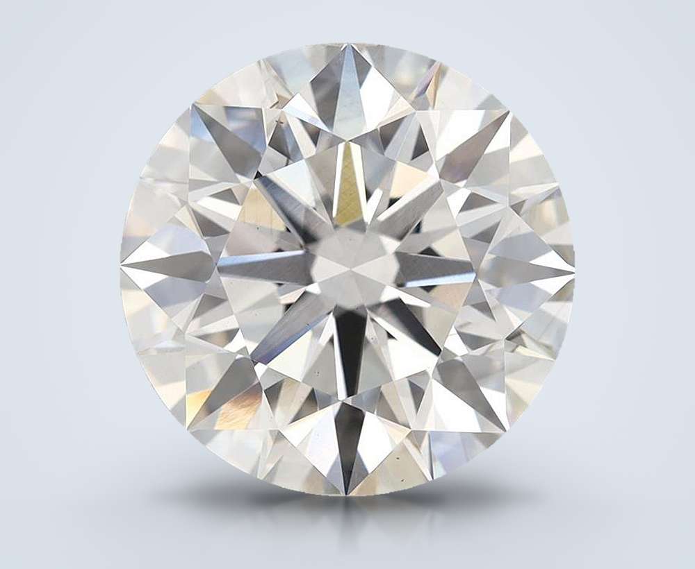 7.11ct G VS2 Rare Carat Ideal Cut Round Lab Grown Diamond