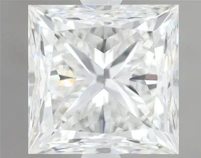 2.51ct J VVS2 Rare Carat Ideal Cut Princess Diamond