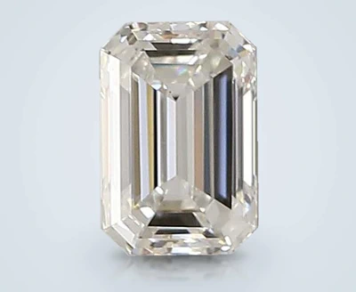 0.92ct E VS1 Rare Carat Ideal Cut Emerald Lab Grown Diamond
