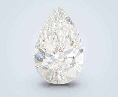 3.24ct F VVS2 Rare Carat Ideal Cut Pear Lab Grown Diamond