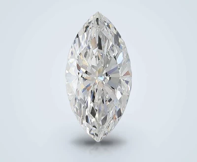 3.01ct E VVS2 Rare Carat Ideal Cut Marquise Lab Grown Diamond