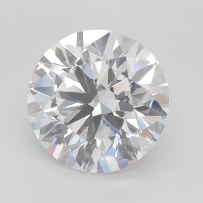 5.03ct D VVS1 Rare Carat Ideal Cut Round Lab Grown Diamond