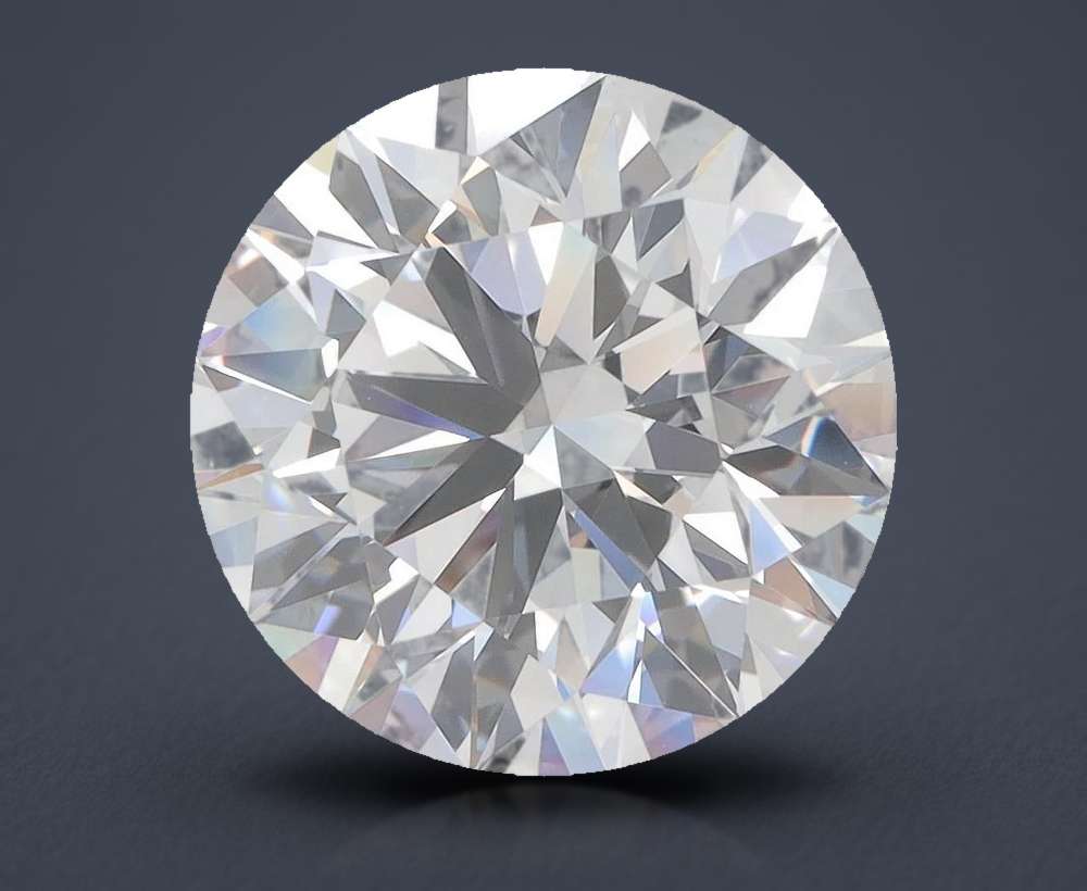 5.03ct D VVS1 Rare Carat Ideal Cut Round Lab Grown Diamond