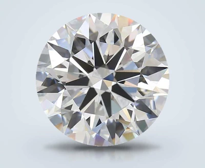 6.08ct D VVS1 Rare Carat Ideal Cut Round Lab Grown Diamond