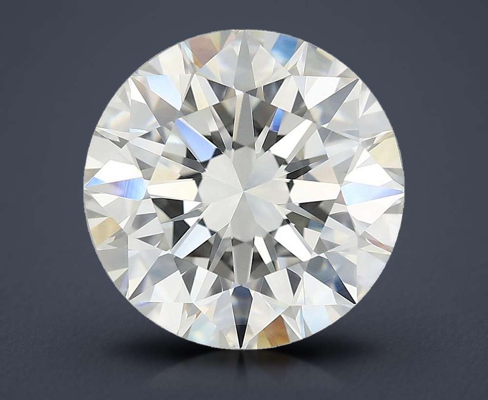 3.01ct F VS1 Rare Carat Ideal Cut Round Diamond