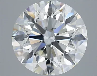 5.01ct H VS2 Excellent Cut Round Diamond