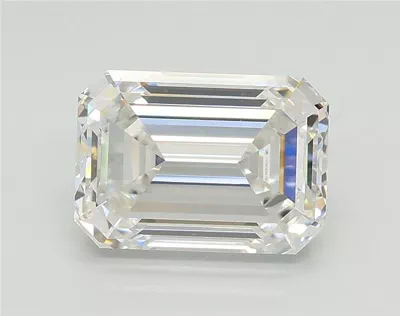 2.05ct E VVS2 Rare Carat Ideal Cut Emerald Lab Grown Diamond