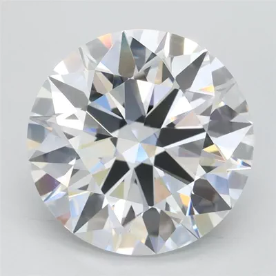 3.22ct D FL Rare Carat Ideal Cut Round Lab Grown Diamond