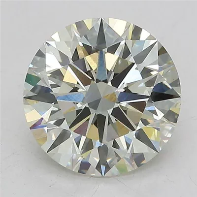 3.05ct J VS1 Rare Carat Ideal Cut Round Lab Grown Diamond