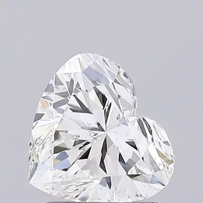 1.56ct H SI2 Rare Carat Ideal Cut Heart Diamond