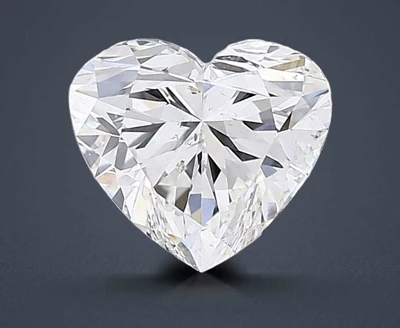 1.56ct H SI2 Rare Carat Ideal Cut Heart Diamond