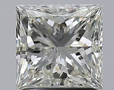 1.50ct I SI2 Rare Carat Ideal Cut Princess Diamond