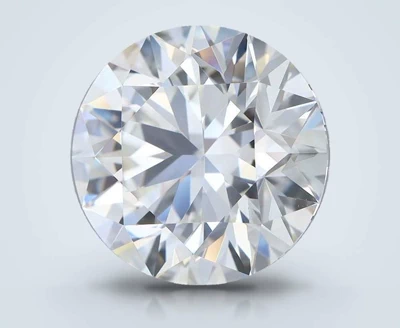 3.43ct J VS1 Rare Carat Ideal Cut Round Diamond
