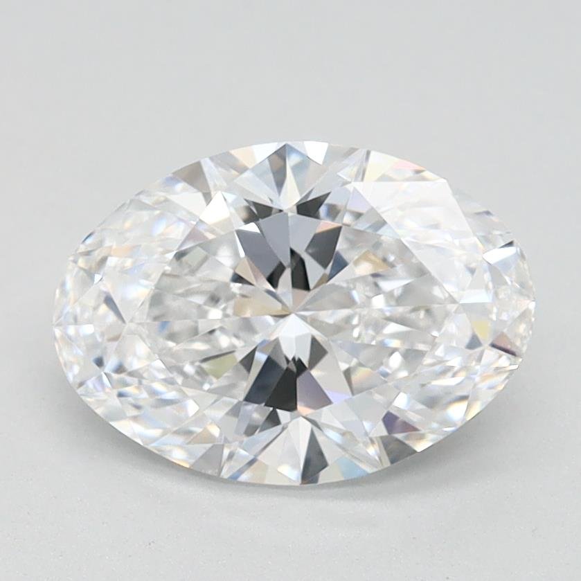 1.06ct F VVS2 Rare Carat Ideal Cut Oval Lab Grown Diamond