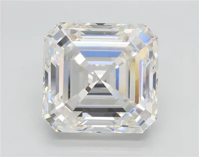 10.55ct F VS1 Rare Carat Ideal Cut Asscher Lab Grown Diamond