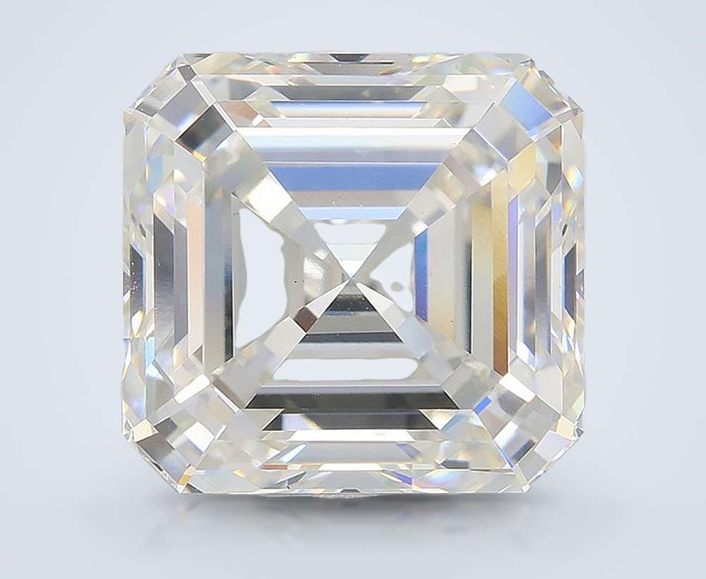 10.55ct F VS1 Rare Carat Ideal Cut Asscher Lab Grown Diamond