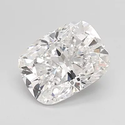2.54ct E VVS2 Rare Carat Ideal Cut Cushion Lab Grown Diamond