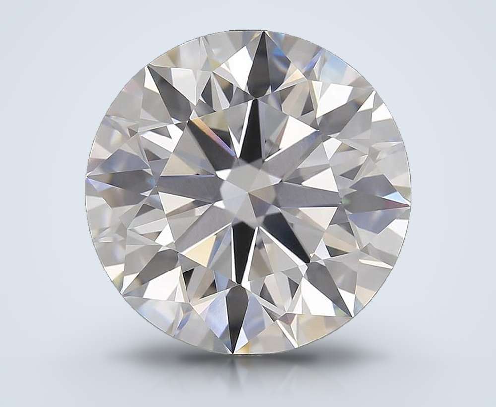 12.62ct E VVS2 Rare Carat Ideal Cut Round Lab Grown Diamond