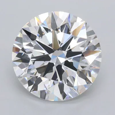 2.94ct D VVS1 Rare Carat Ideal Cut Round Lab Grown Diamond