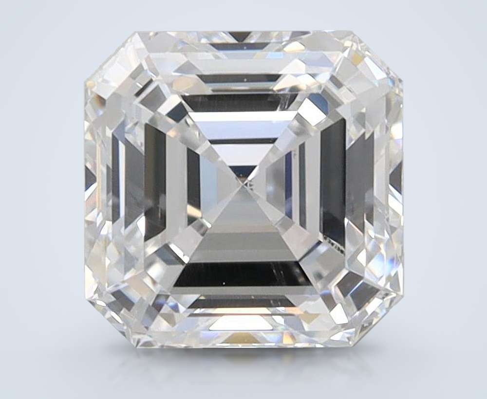 1.51ct D VS2 Rare Carat Ideal Cut Asscher Lab Grown Diamond