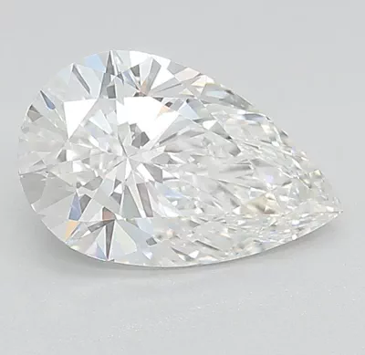 1.36ct G VVS1 Rare Carat Ideal Cut Pear Lab Grown Diamond