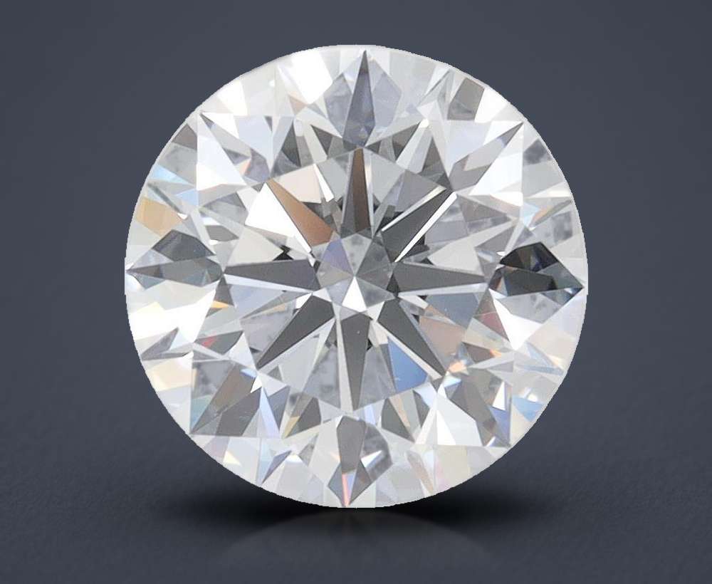 2.59ct D FL Rare Carat Ideal Cut Round Lab Grown Diamond