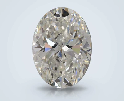 2.52ct F VVS2 Rare Carat Ideal Cut Oval Lab Grown Diamond