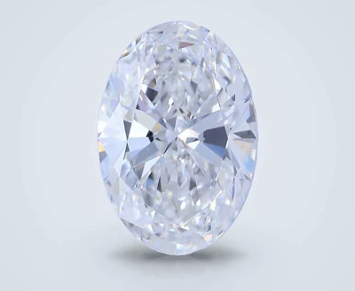 5.02ct E VVS2 Rare Carat Ideal Cut Oval Lab Grown Diamond