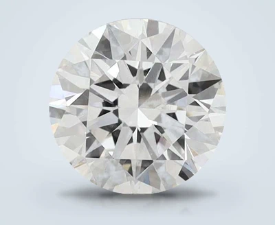 2.07ct F VS2 Rare Carat Ideal Cut Round Lab Grown Diamond