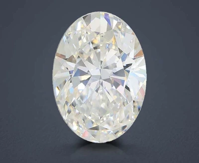5.02ct E VVS2 Rare Carat Ideal Cut Oval Lab Grown Diamond