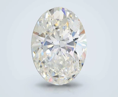 5.02ct E VVS2 Rare Carat Ideal Cut Oval Lab Grown Diamond