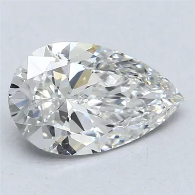 1.81ct E VS1 Rare Carat Ideal Cut Pear Lab Grown Diamond