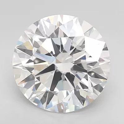 3.28ct E VVS2 Rare Carat Ideal Cut Round Lab Grown Diamond