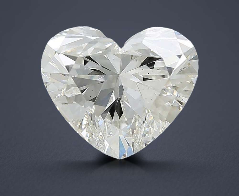 6.59ct G VS1 Rare Carat Ideal Cut Heart Lab Grown Diamond