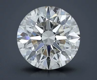 3.21ct K VS1 Rare Carat Ideal Cut Round Diamond