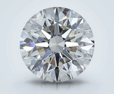 3.21ct K VS1 Rare Carat Ideal Cut Round Diamond