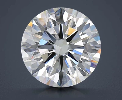 6.10ct G VS2 Rare Carat Ideal Cut Round Diamond
